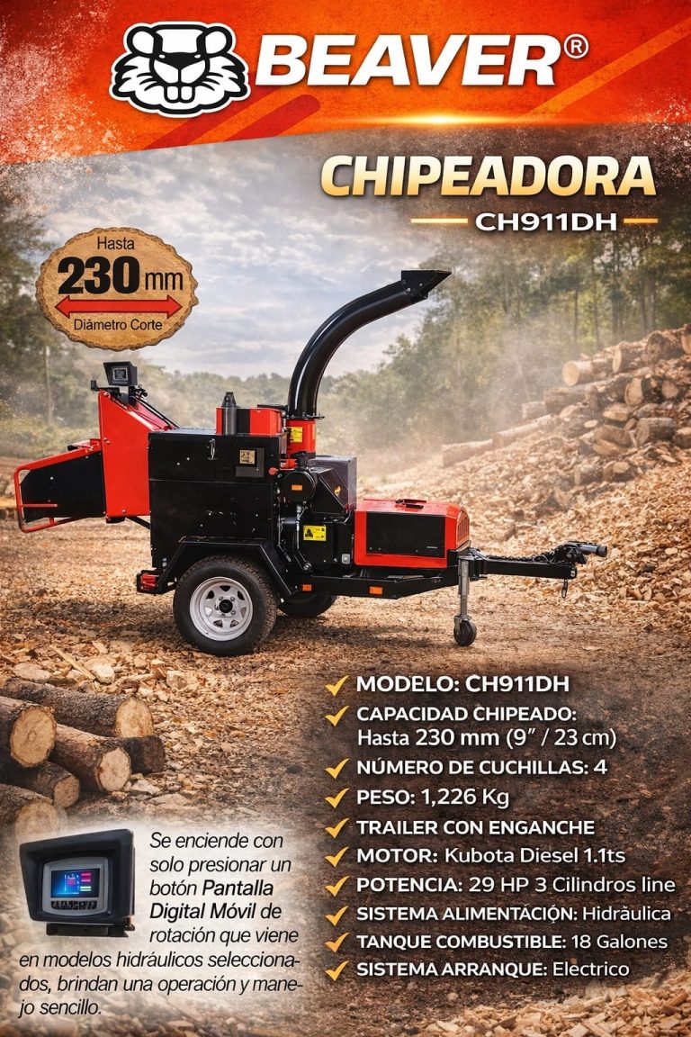 AvisoIA Chipeadora 911DH