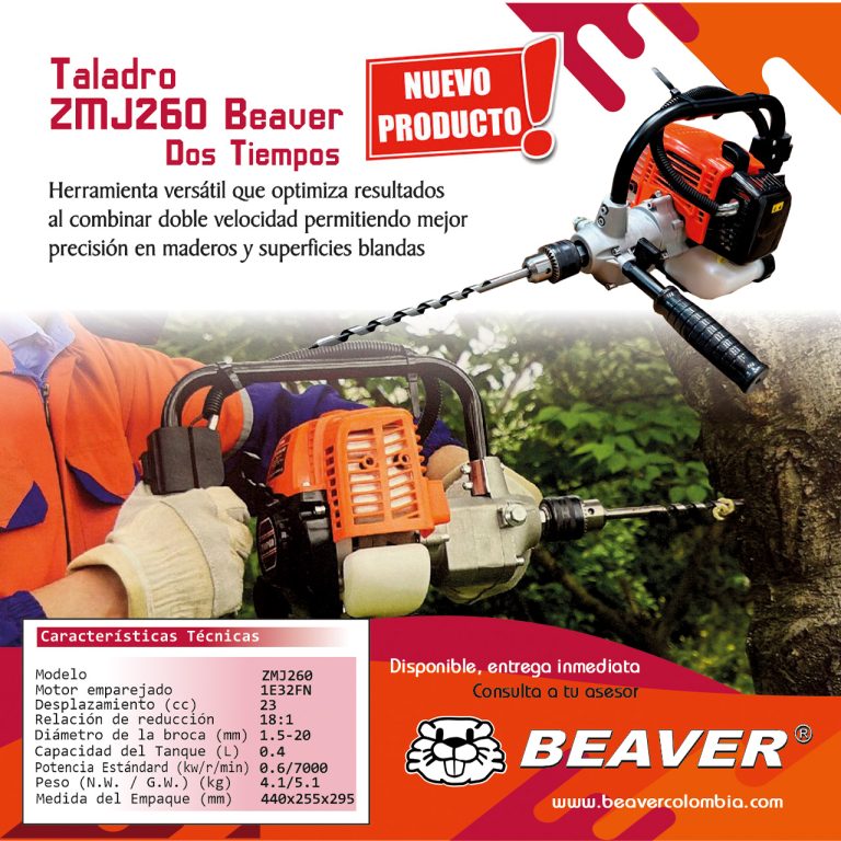 Taladro ZMJ260 Beaver 2